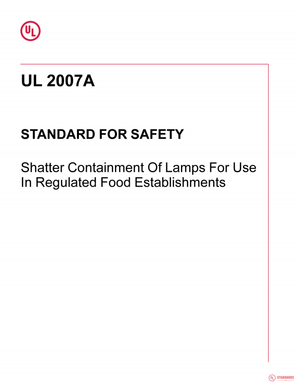 UL 2007A PDF UL 2007A PDF